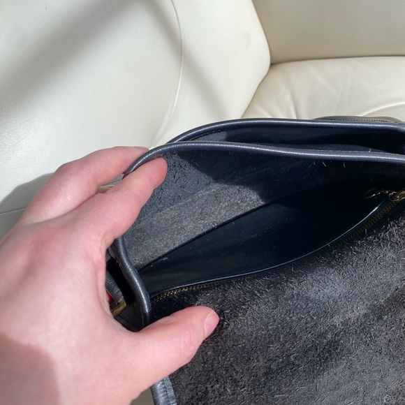 Vintage COACH Prairie Bag in Black Leather Messenger Flap Turnlock Satchel 9954 - Picture 11 of 16